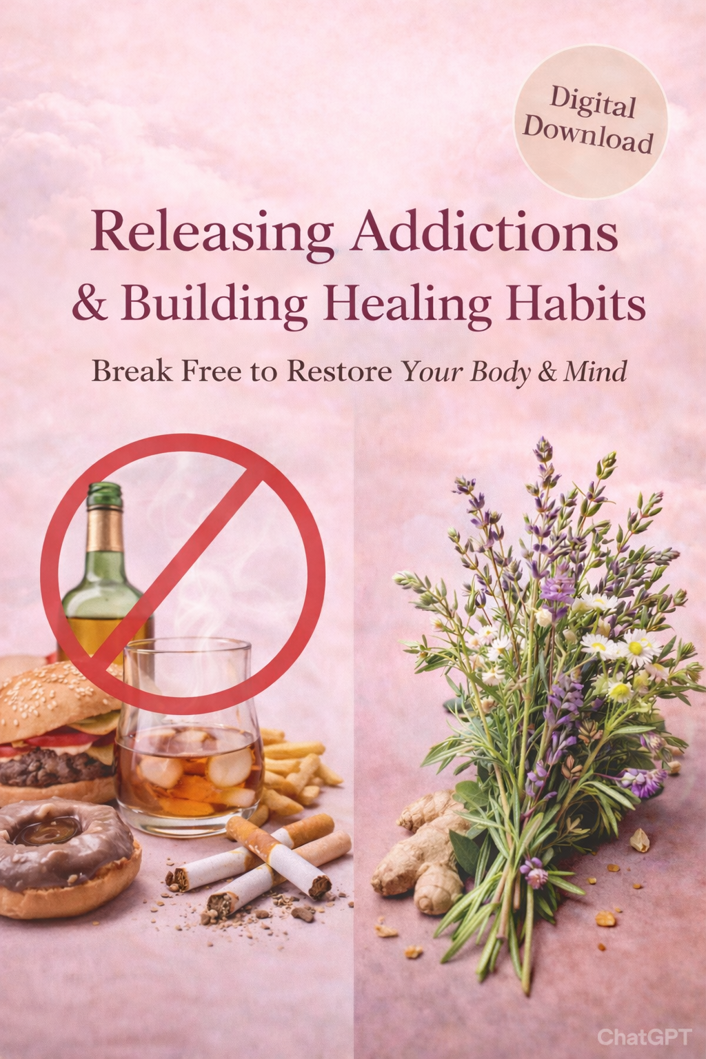A Guide to Releasing Addictions and Building Womb Healing Habits